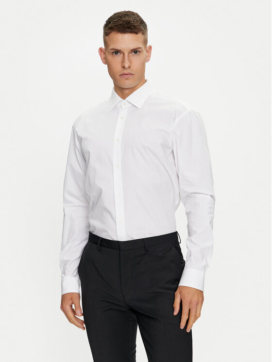 Рубашка modern fit Valerio 50519812 Hugo, белый
Рубашка modern fit Valerio 50519812 Hugo, белый