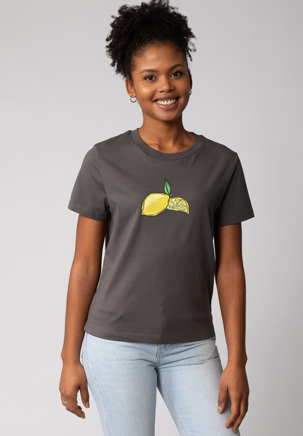 Футболка с принтом LEMON watapparel, антрацит
Футболка с принтом LEMON watapparel, антрацит