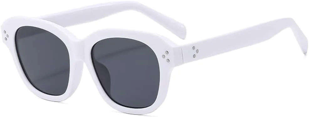 LVTFCO Модные солнцезащитные очки овальной формы, классические ретро-очки для мужчин, в стиле хип-хоп, солнцезащитные очки для женщин, овальные очки для женщин, White
LVTFCO Модные солнцезащитные очки овальной формы, классические ретро-очки для мужчин, в стиле хип-хоп, солнцезащитные очки для женщин, овальные очки для женщин, White