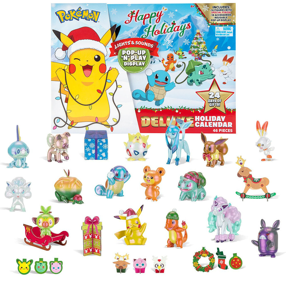 Покемон, Адвент-календарь, Делюкс JAZWARES
Покемон, Адвент-календарь, Делюкс JAZWARES