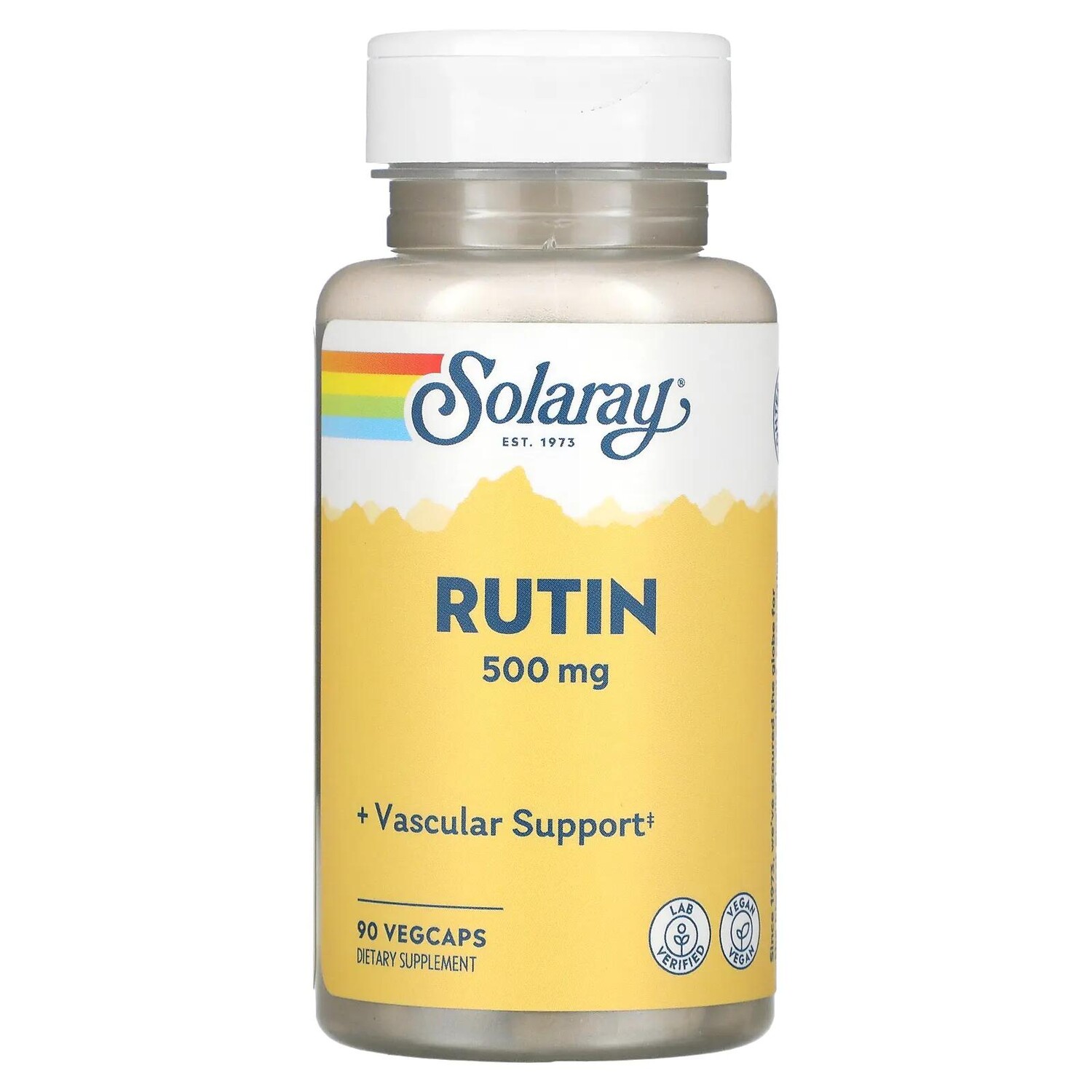 Solaray Rutin 500 mg 90 VegCaps
Solaray Rutin 500 mg 90 VegCaps