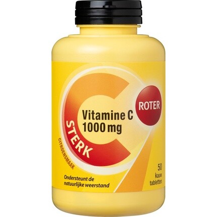 Roter Витамин C 1000 мг с лимоном - Витамины - 50 жевательных таблеток
Roter Витамин C 1000 мг с лимоном - Витамины - 50 жевательных таблеток