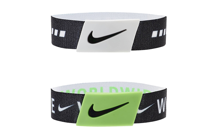 Nike Полиэстеровый браслет Unisex Black White Green
Nike Полиэстеровый браслет Unisex Black White Green