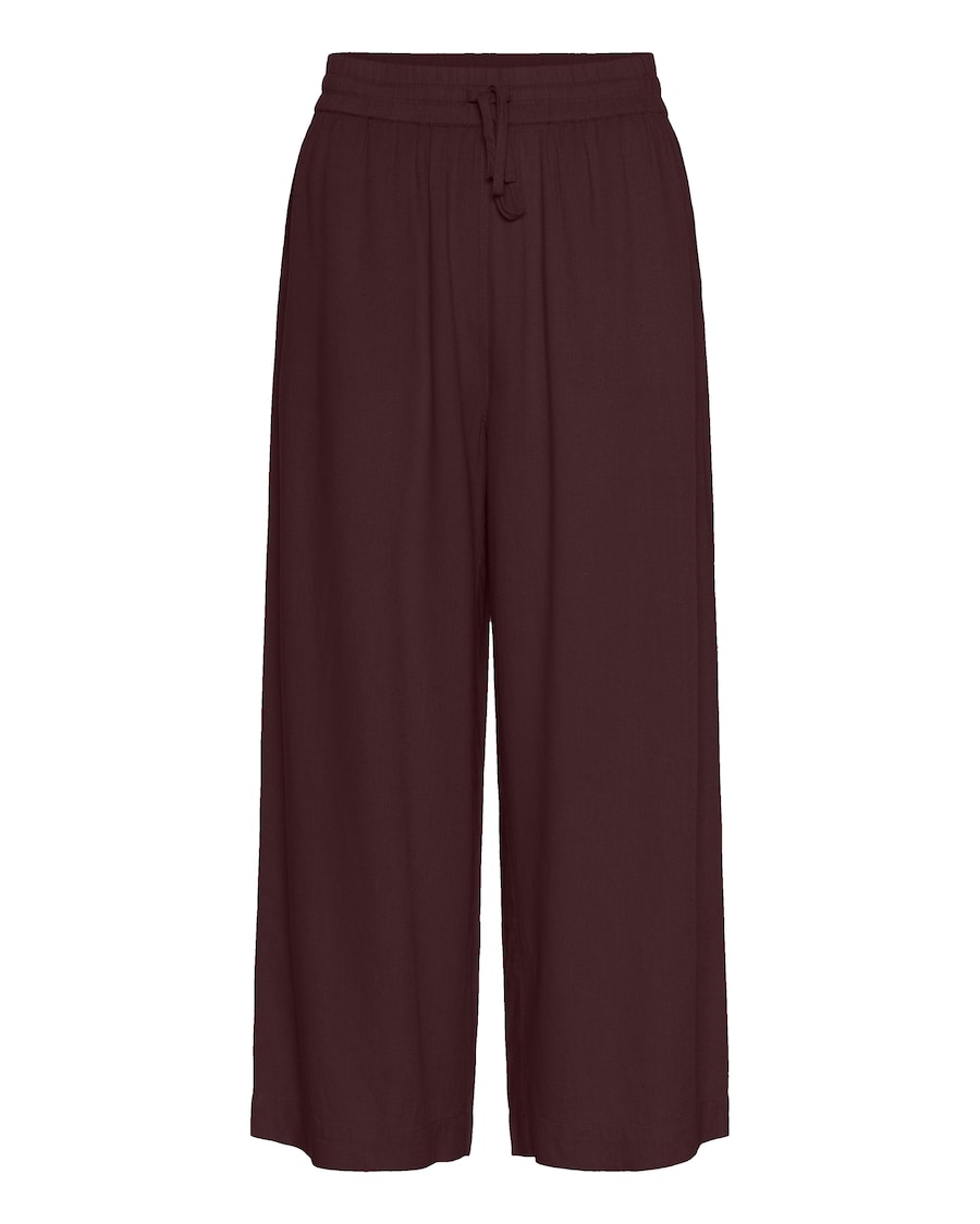 Широкие брюки Kaffe, темно-коричневый
Широкие брюки Kaffe, темно-коричневый