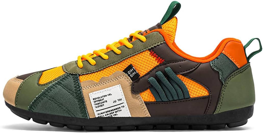 Кроссовки пэчворк Swzec, коричневый
Кроссовки пэчворк Swzec, коричневый