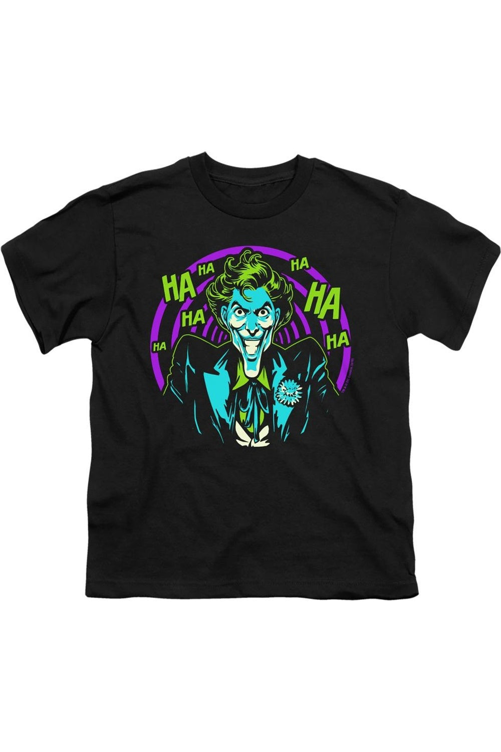 Футболка с коротким рукавом для детей "Batman Hahaha" Gildan, черный
Футболка с коротким рукавом для детей "Batman Hahaha" Gildan, черный