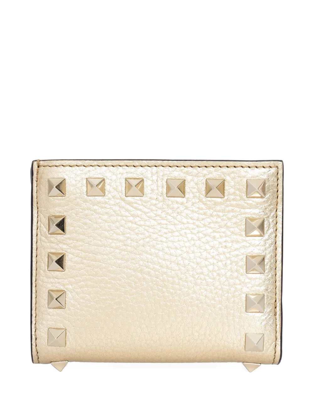 Кожаный кошелек с заклепками VALENTINO GARAVANI, золотой
Кожаный кошелек с заклепками VALENTINO GARAVANI, золотой