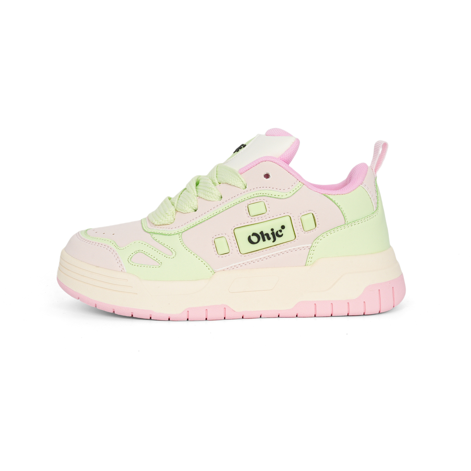 OHJC Скользоустойчивые амортизирующие износостойкие сбалансированные легкие дышащие лоу-топ скейтборд-кроссовки унисекс розово-зеленые, цвет Pink Green
OHJC Скользоустойчивые амортизирующие износостойкие сбалансированные легкие дышащие лоу-топ скейтборд-кроссовки унисекс розово-зеленые, цвет Pink Green