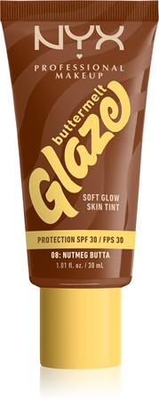 Осветляющая и тонизирующая жидкость spf 30 NYX Professional Makeup Buttermelt Glaze, 08 Nutmeg Butta 30 ml
Осветляющая и тонизирующая жидкость spf 30 NYX Professional Makeup Buttermelt Glaze, 08 Nutmeg Butta 30 ml