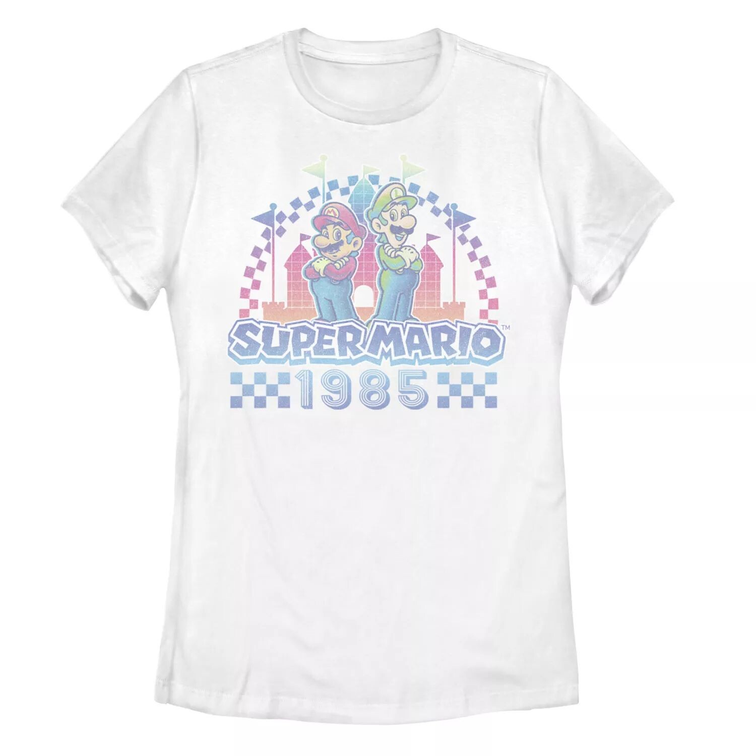 Детская футболка с графическим изображением Nintendo Super Mario, посвященная 35-летию Марио и Луиджи, 1985 г. Licensed Character
Детская футболка с графическим изображением Nintendo Super Mario, посвященная 35-летию Марио и Луиджи, 1985 г. Licensed Character