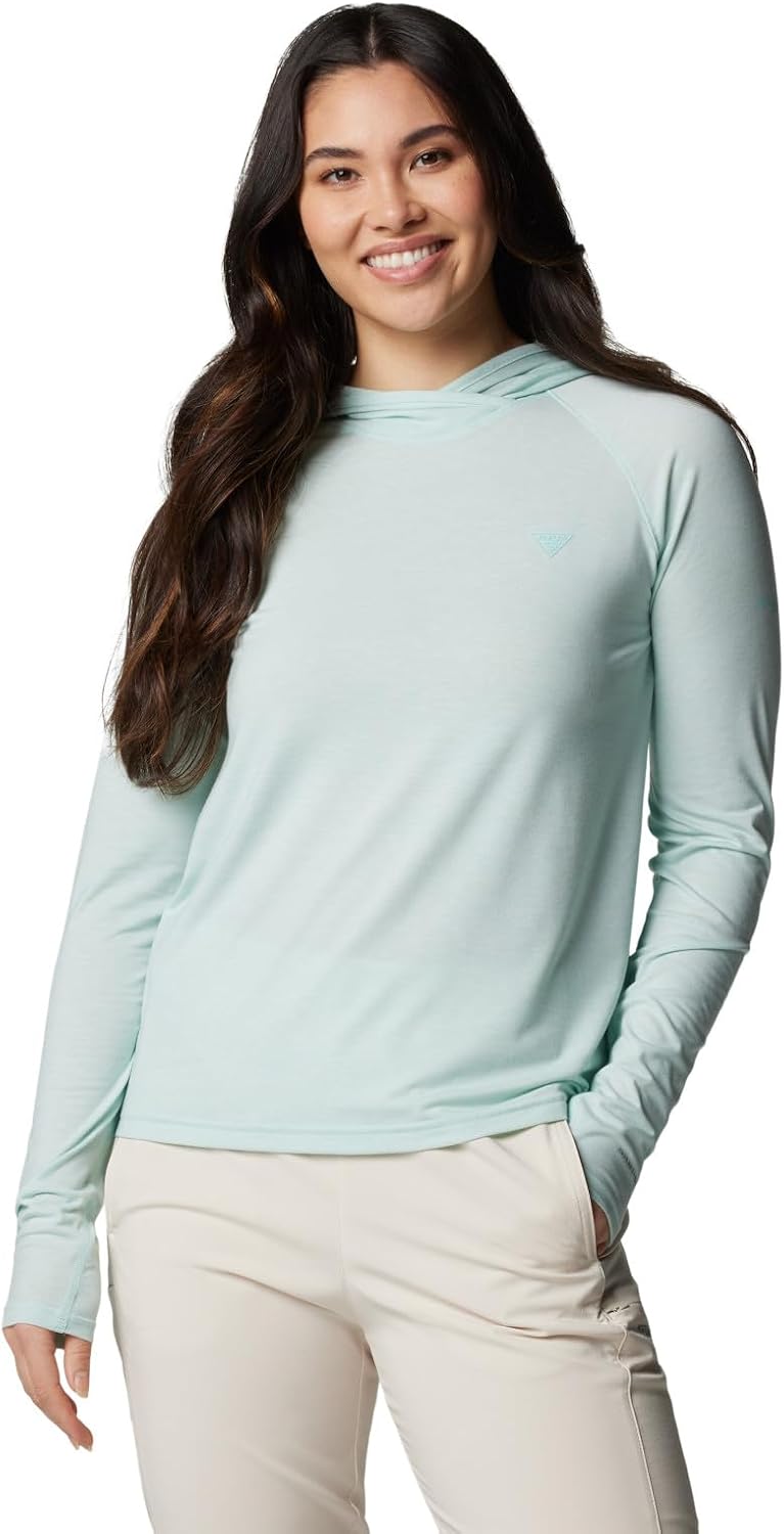 Columbia женская толстовка PFG Uncharted, Icy Morn Heather
Columbia женская толстовка PFG Uncharted, Icy Morn Heather