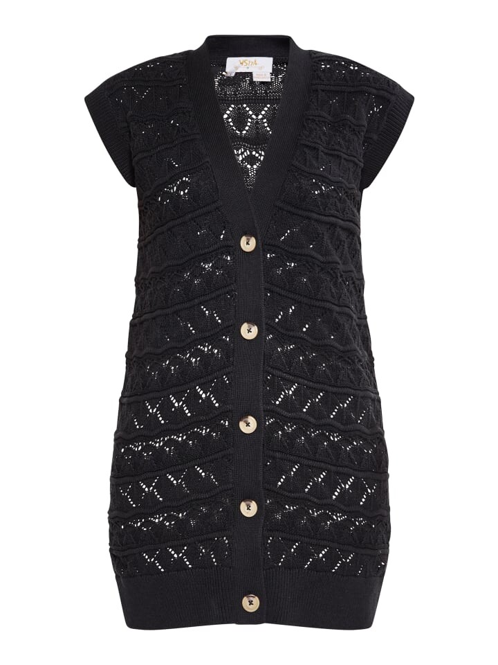 Свитер-жилет usha FESTIVAL, черный 
Свитер-жилет usha FESTIVAL, черный