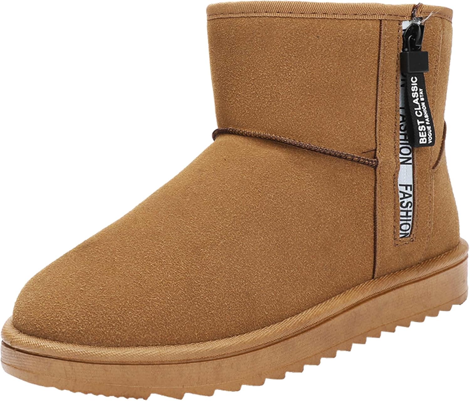 Зимние пушистые хлопковые туфли мужские Модные и матовые кожаные короткие зимние ботинки Generic, коричневый
Зимние пушистые хлопковые туфли мужские Модные и матовые кожаные короткие зимние ботинки Generic, коричневый