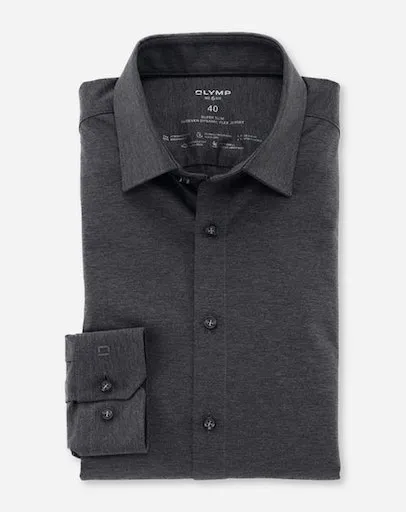 Деловая рубашка OLYMP "№. Six 24/Seven super slim", из удобного трикотажа, антрацит
Деловая рубашка OLYMP "№. Six 24/Seven super slim", из удобного трикотажа, антрацит