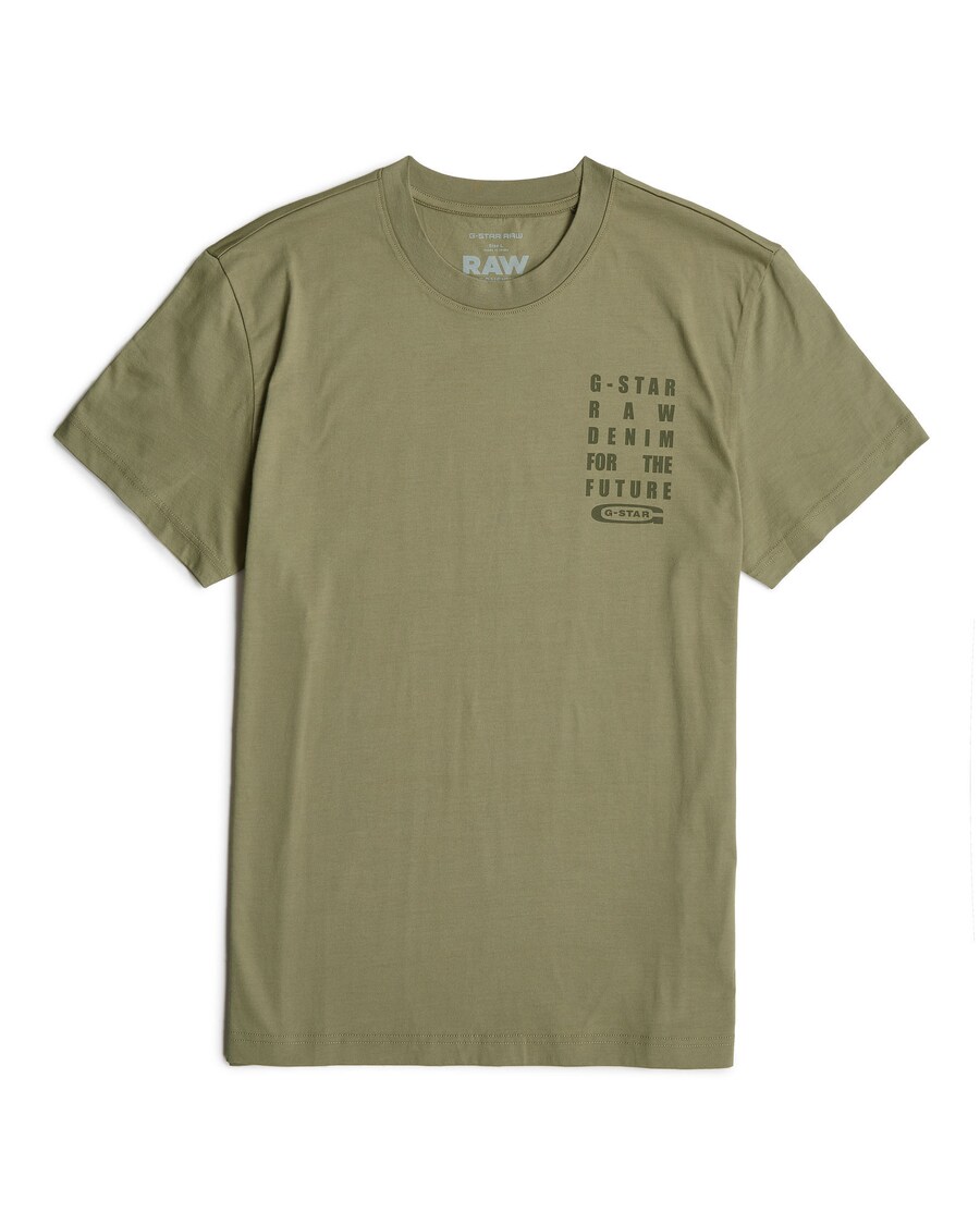 Рубашка G-STAR Text, цвет Olive/Dark green 
Рубашка G-STAR Text, цвет Olive/Dark green