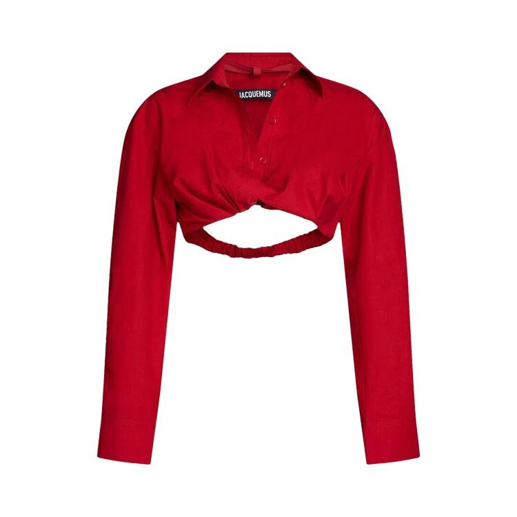 Рубашка Jacquemus La Short Bahia Shirt Dark Red, красный
Рубашка Jacquemus La Short Bahia Shirt Dark Red, красный