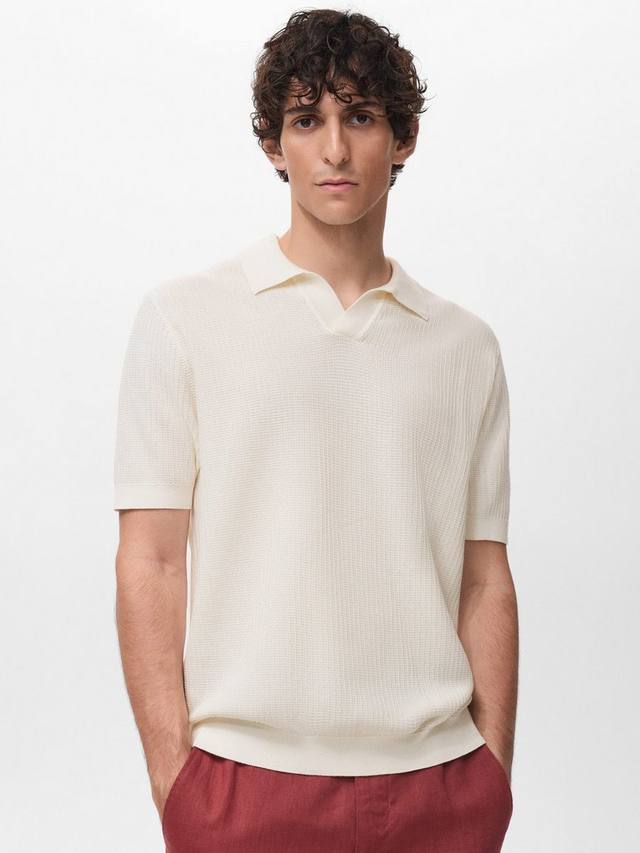 Футболка-поло Fluid Cotton Regular Fit с короткими рукавами Mango, Natural White
Футболка-поло Fluid Cotton Regular Fit с короткими рукавами Mango, Natural White