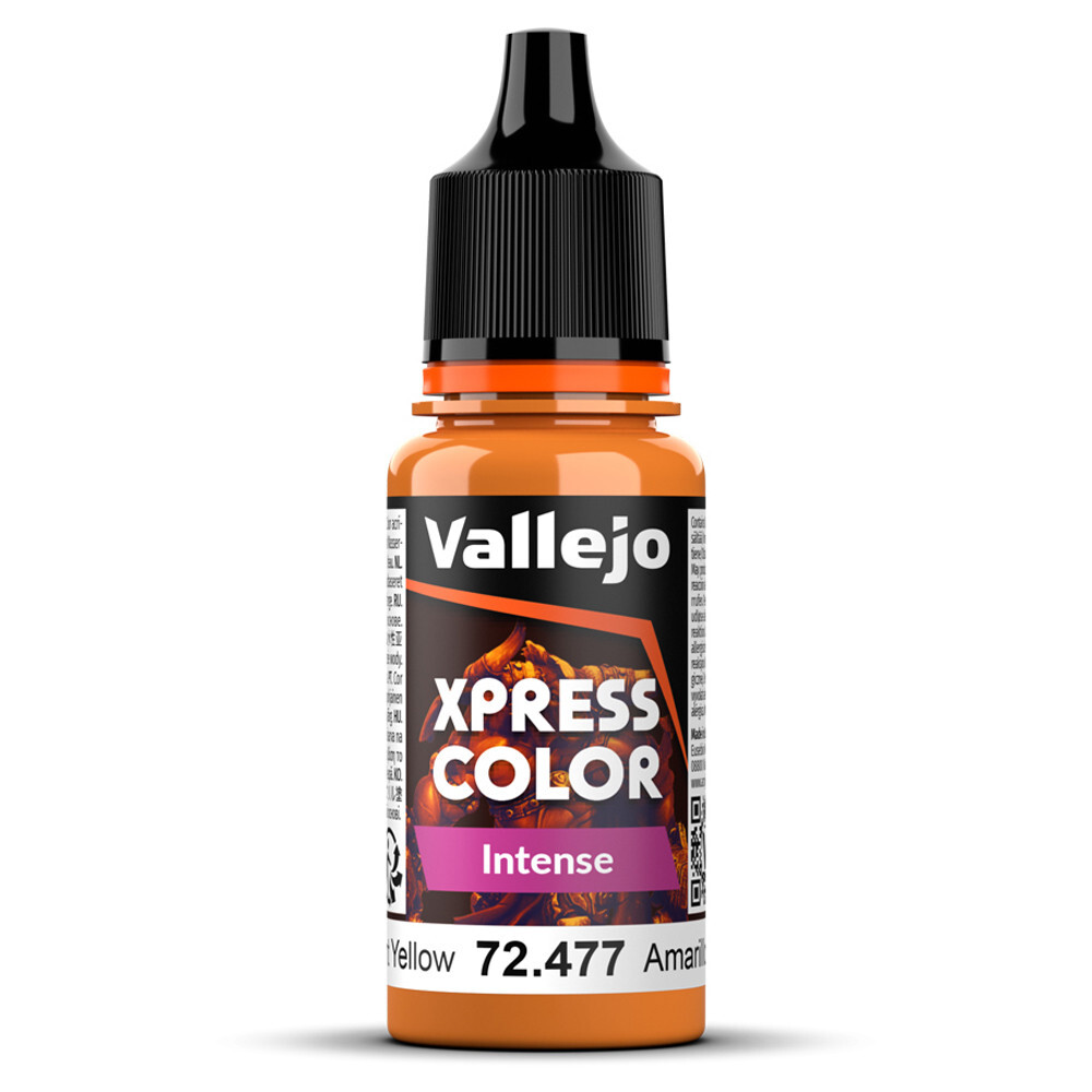 Аксессуары Vallejo Game Color: Xpress Color Intense - Dreadnought Yellow (18ml)
Аксессуары Vallejo Game Color: Xpress Color Intense - Dreadnought Yellow (18ml)