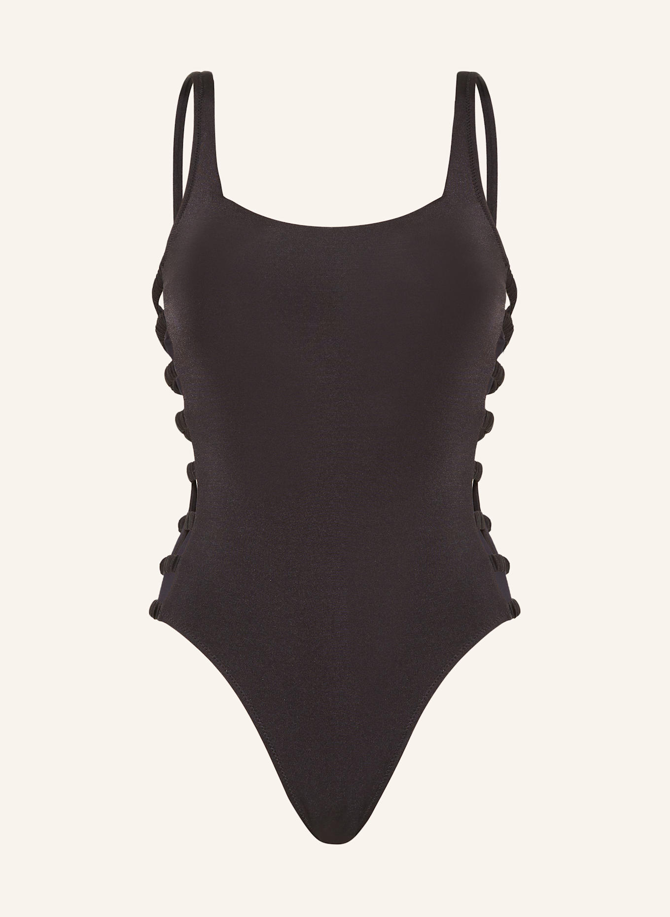 Купальник мерцающий однотонный Watercult, черный
Купальник мерцающий однотонный Watercult, черный