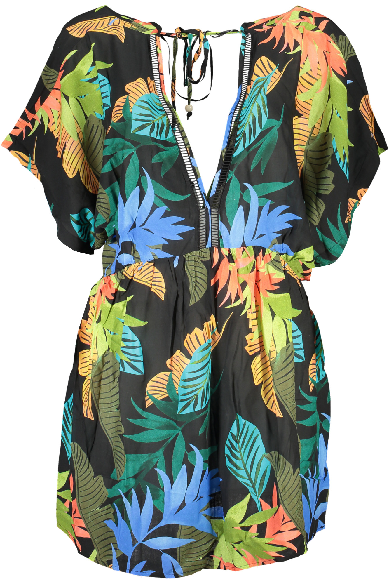 Женское платье Desigual короткое с V-вырезом и принтом, мультиколор
Женское платье Desigual короткое с V-вырезом и принтом, мультиколор