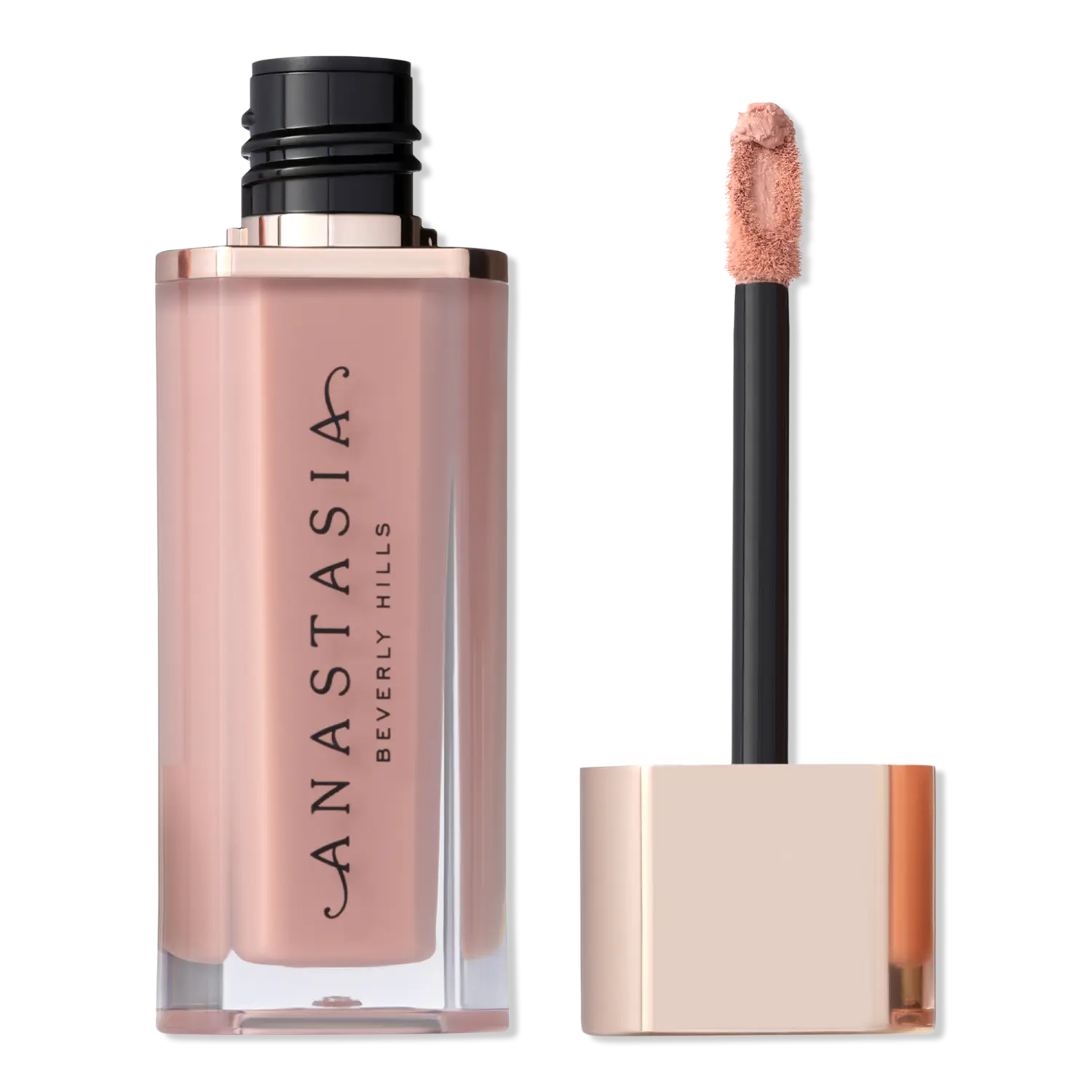 Губная бархатная муссовая помада с высокой пигментацией Anastasia Beverly Hills, Pink Sand
Губная бархатная муссовая помада с высокой пигментацией Anastasia Beverly Hills, Pink Sand