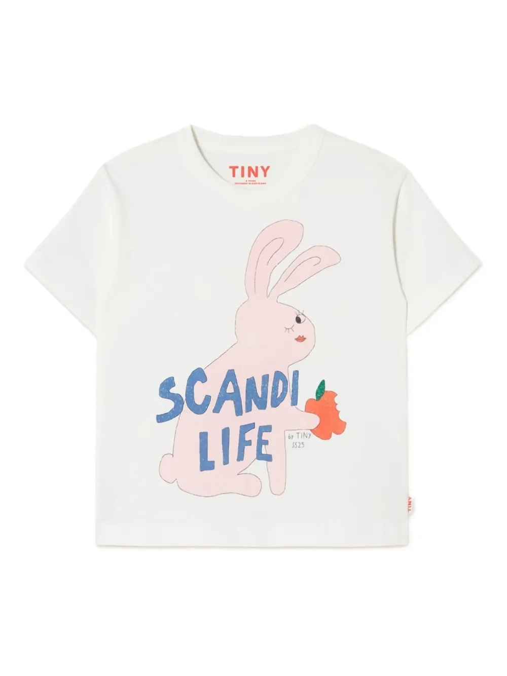 Футболка с принтом кролика Tiny Cottons, белый
Футболка с принтом кролика Tiny Cottons, белый