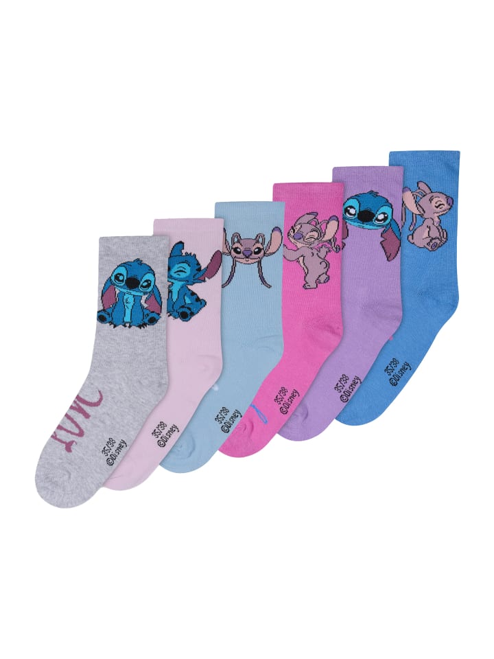Носки Stitch, разноцветный 
Носки Stitch, разноцветный