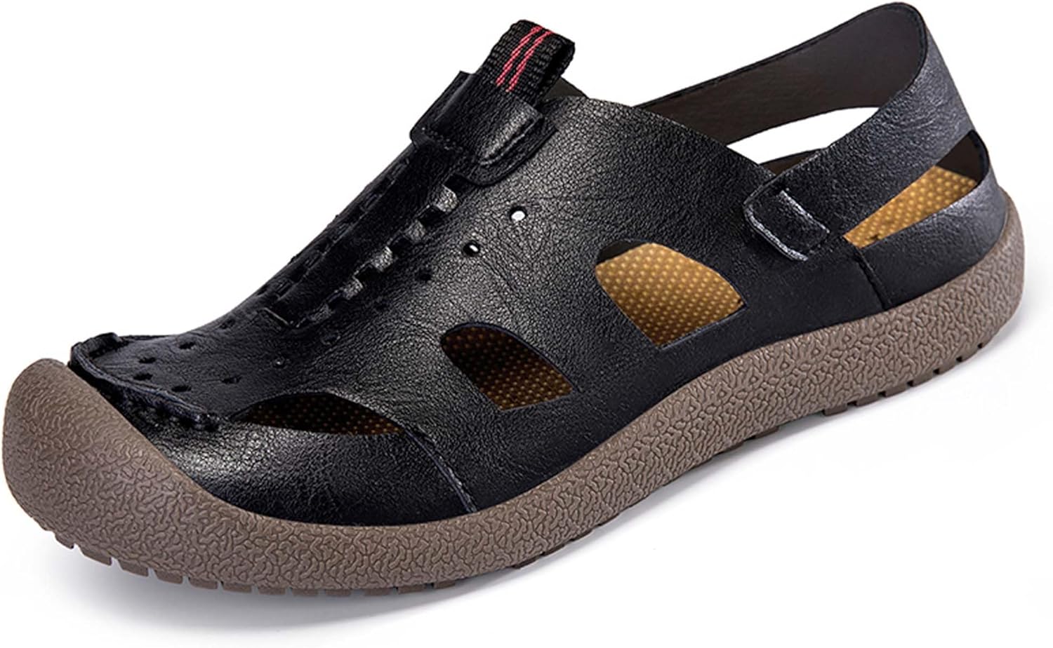 Мужские спортивные сандалии с широким носком, летние удобные с закрытым носком для походов, приключений, рыбалки, пляжа, повседневные сандалии и тапочки Generic, черный
Мужские спортивные сандалии с широким носком, летние удобные с закрытым носком для походов, приключений, рыбалки, пляжа, повседневные сандалии и тапочки Generic, черный