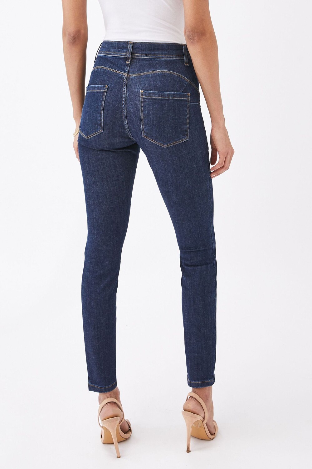 Корректирующие фигуру джинсы узкого кроя и завышенной талией Lipsy, синий
Корректирующие фигуру джинсы узкого кроя и завышенной талией Lipsy, синий