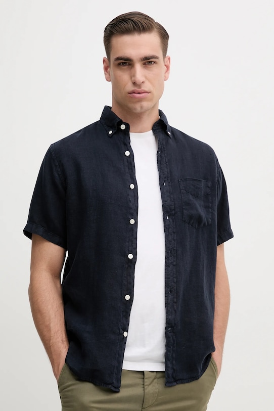 Льняная рубашка Gant, темно-синий
Льняная рубашка Gant, темно-синий