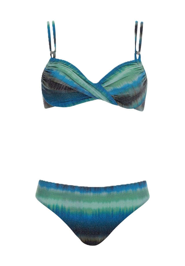 Бикини на косточках с двойными бретелями Opera, зеленый
Бикини на косточках с двойными бретелями Opera, зеленый