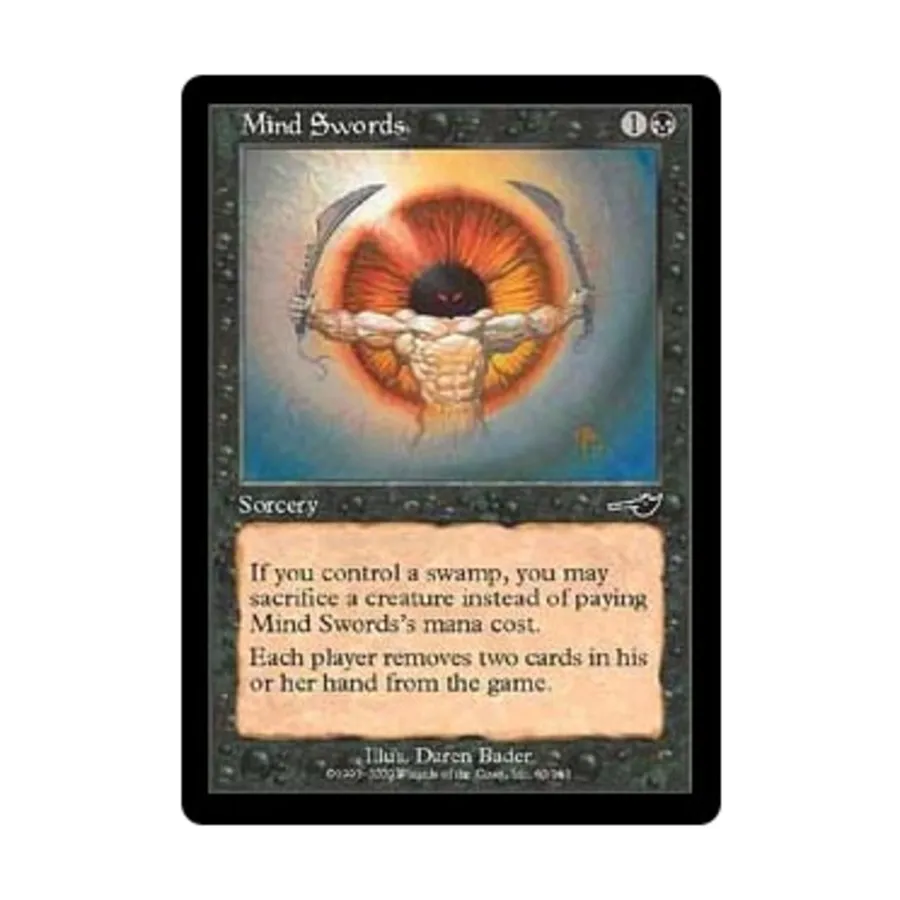 CCG Мечи разума (С), MTG - Nemesis
CCG Мечи разума (С), MTG - Nemesis