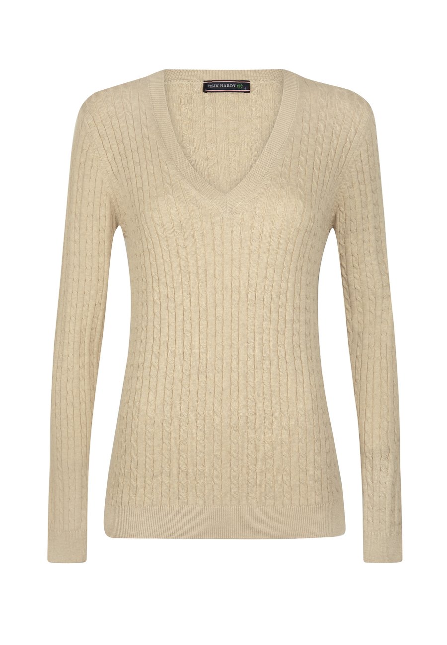 Джемпер Felix Hardy V-NECK CABLE, Beige
Джемпер Felix Hardy V-NECK CABLE, Beige