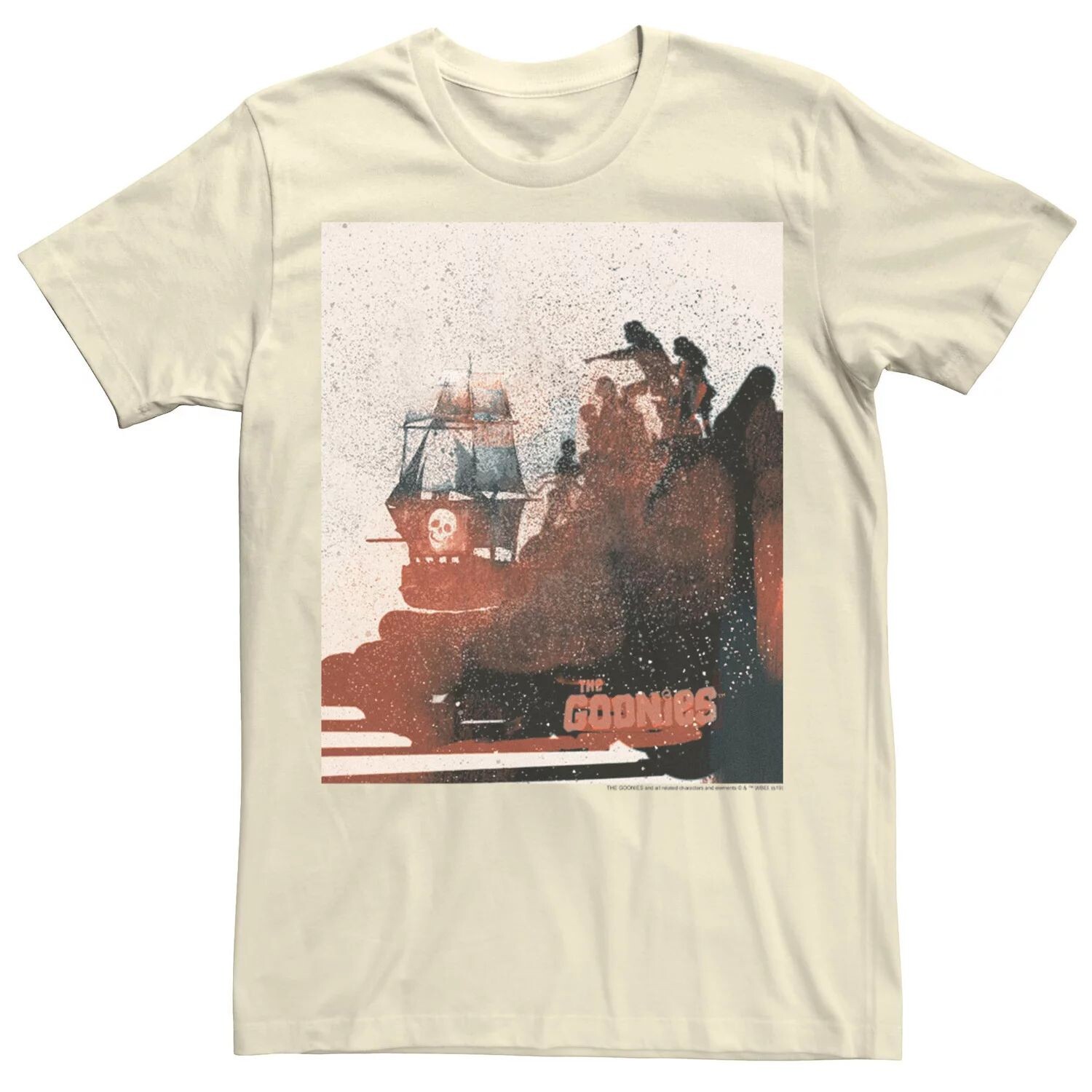 Мужская футболка с плакатом и групповым снимком The Goonies, окрашенная распылением Licensed Character
Мужская футболка с плакатом и групповым снимком The Goonies, окрашенная распылением Licensed Character
