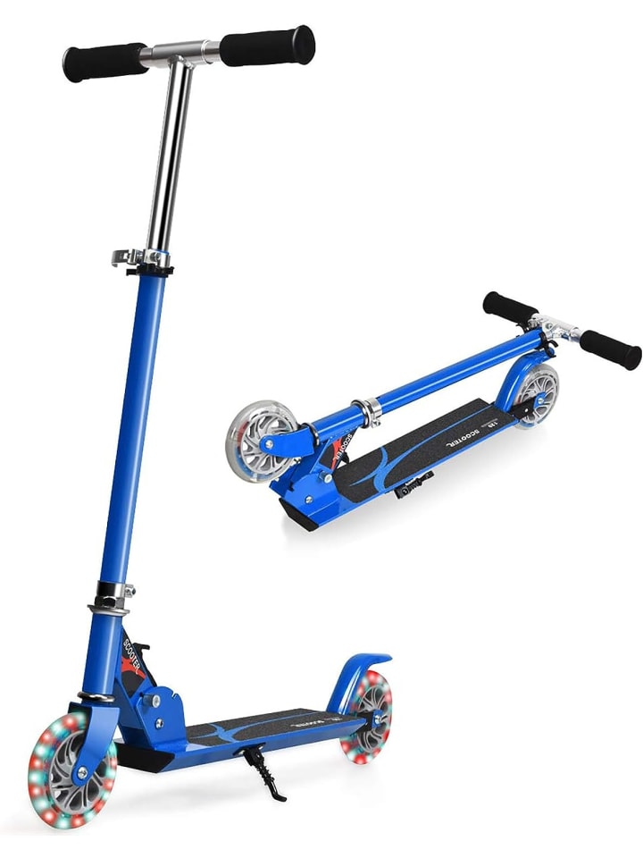 COSTWAY Детский самокат для детей от 4 лет и старше, синего цвета
COSTWAY Детский самокат для детей от 4 лет и старше, синего цвета