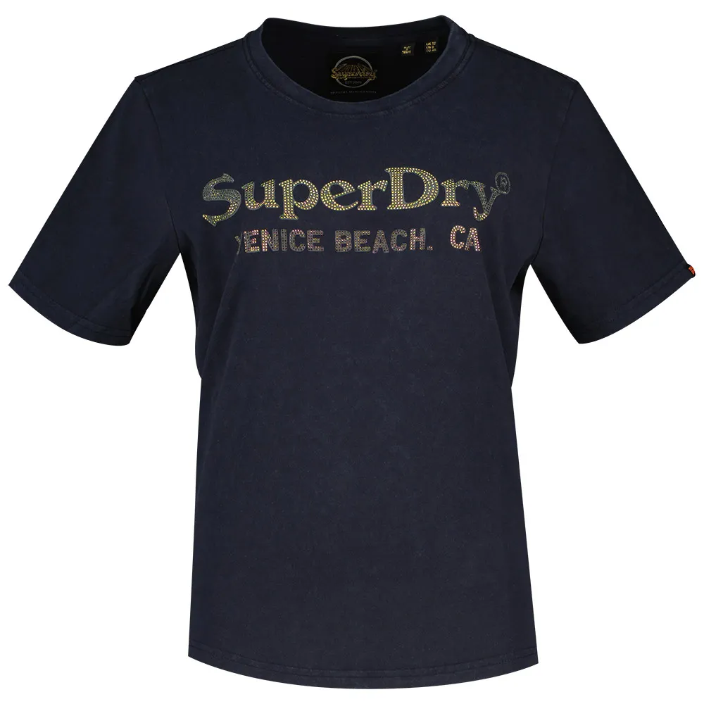 Футболка с коротким рукавом Superdry Venue Metallic Relaxed, синий
Футболка с коротким рукавом Superdry Venue Metallic Relaxed, синий
