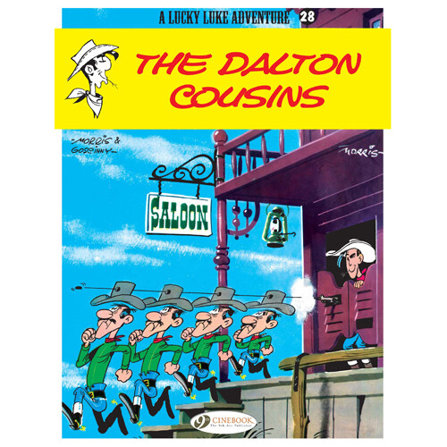 Книга Lucky Luke Vol.28: The Dalton Cousins (Paperback)
Книга Lucky Luke Vol.28: The Dalton Cousins (Paperback)