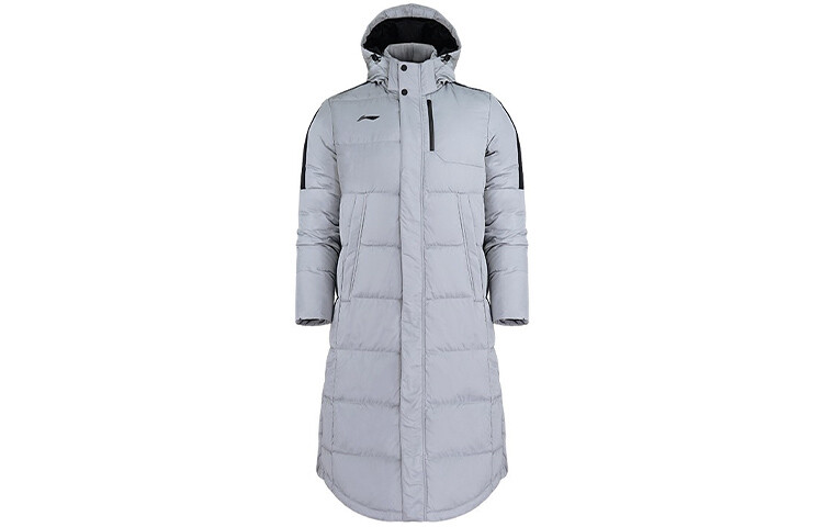 Пуховик мужской снежно-серый Lining
Пуховик мужской снежно-серый Lining