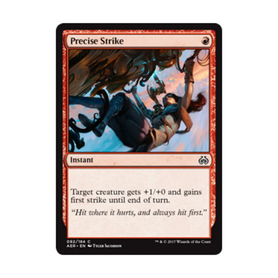 CCG Точный удар (С), MTG - Aether Revolt
CCG Точный удар (С), MTG - Aether Revolt