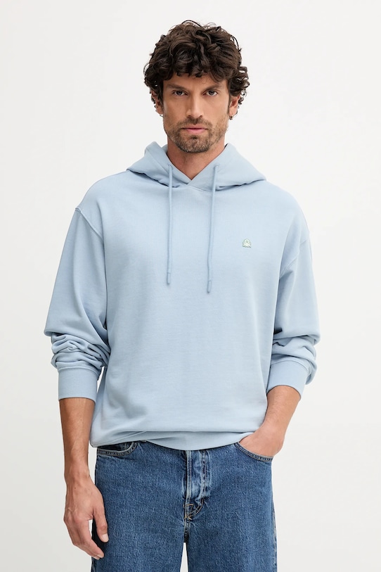 Хлопковая толстовка United Colors Of Benetton, синий
Хлопковая толстовка United Colors Of Benetton, синий