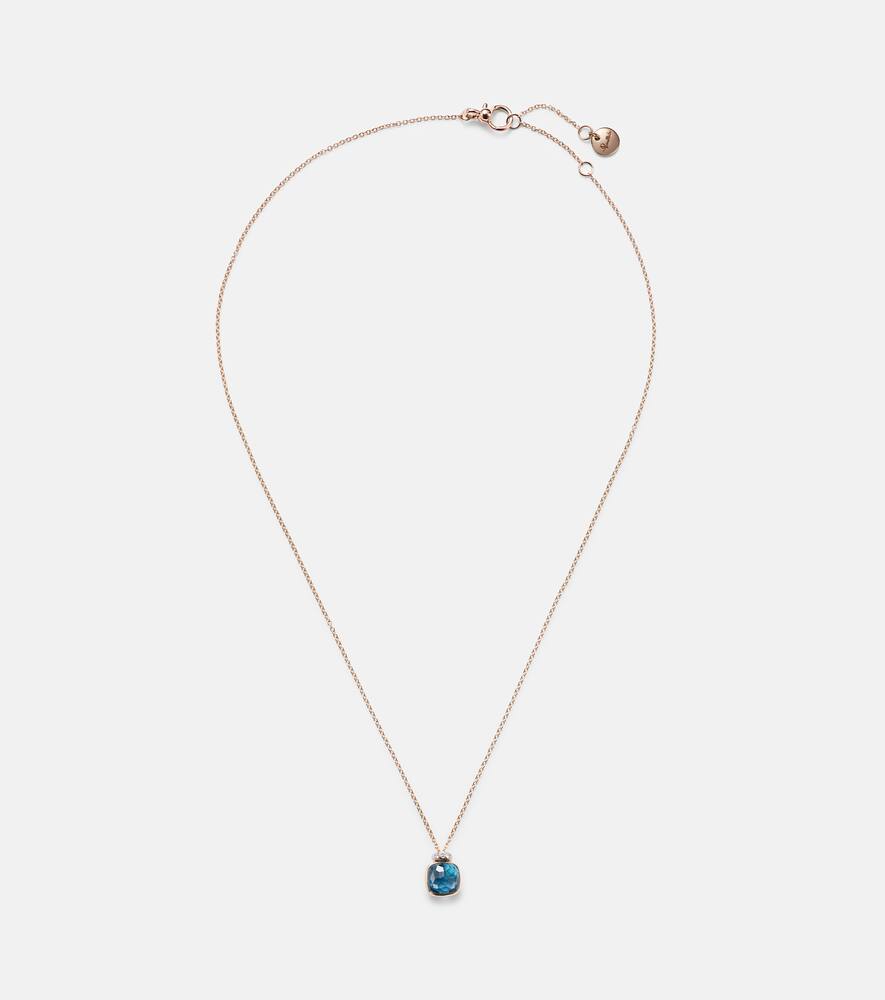 Кулон Nudo Mini из розового золота 18 карат с топазом и бриллиантами Pomellato
Кулон Nudo Mini из розового золота 18 карат с топазом и бриллиантами Pomellato