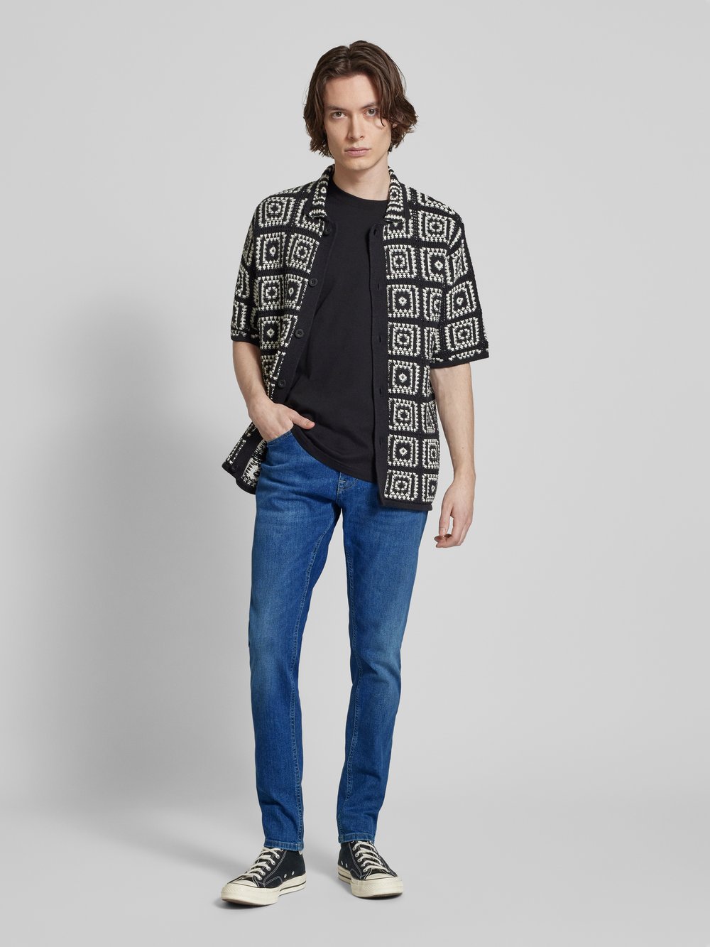 Джинсы облегающего кроя из хлопковой смеси, модель «AUSTIN» Tommy Jeans, темно-синий
Джинсы облегающего кроя из хлопковой смеси, модель «AUSTIN» Tommy Jeans, темно-синий