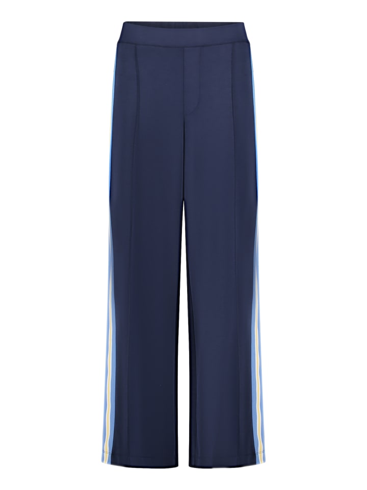 CARTOON Повседневные брюки с боковыми полосами темно-синего цвета
CARTOON Повседневные брюки с боковыми полосами темно-синего цвета