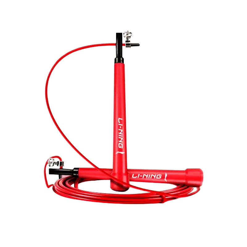 Скакалка для скоростных тренировок материал троса pvc стальной трос, материал рукоятки pvc для учеников LINING, красный
Скакалка для скоростных тренировок материал троса pvc стальной трос, материал рукоятки pvc для учеников LINING, красный