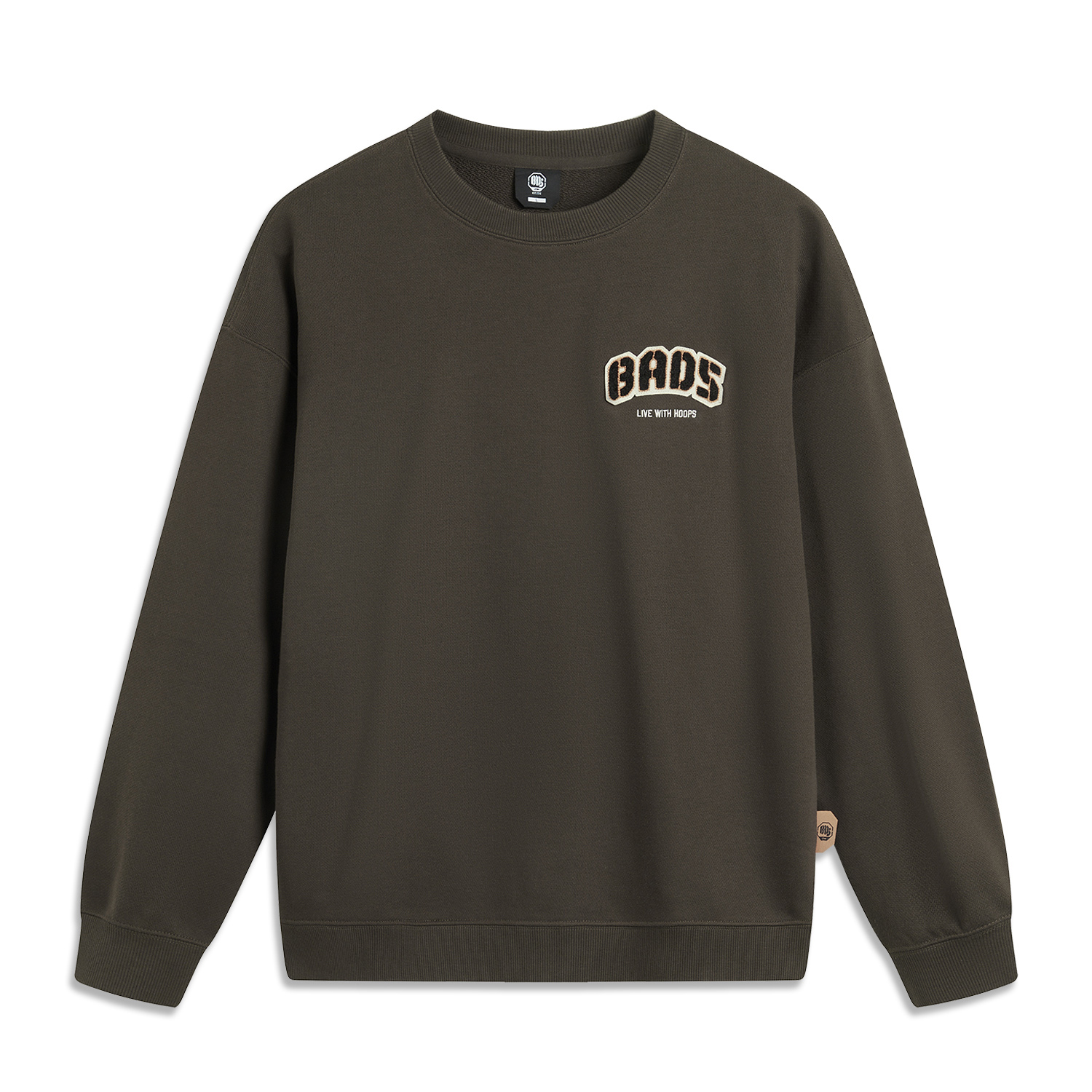 LINING Толстовка Badfive мужская Slate Brown
LINING Толстовка Badfive мужская Slate Brown