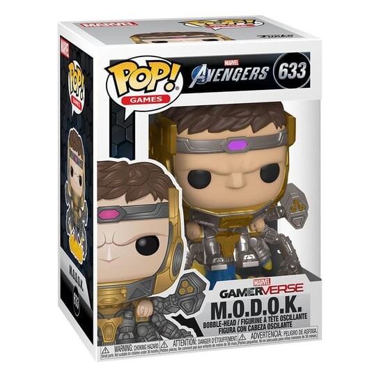 Funko POP! Игры, коллекционная фигурка, Marvel Avengers, МОДОК
Funko POP! Игры, коллекционная фигурка, Marvel Avengers, МОДОК