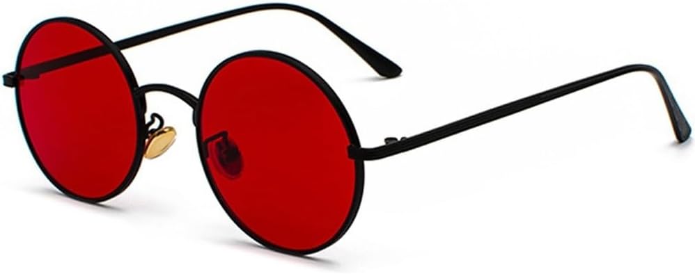 золотые круглые металлические солнцезащитные очки для мужчин в стиле ретро, летний стиль, женские солнцезащитные очки с красными линзами, унисекс, желтые, розовые, черные WNCKSQ, Black With Red
золотые круглые металлические солнцезащитные очки для мужчин в стиле ретро, летний стиль, женские солнцезащитные очки с красными линзами, унисекс, желтые, розовые, черные WNCKSQ, Black With Red