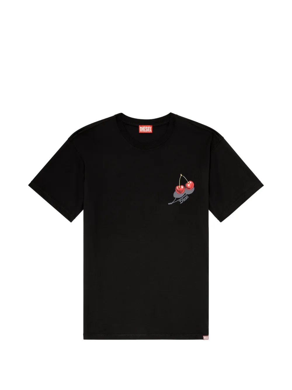 Футболка с вишневым принтом Diesel, черный
Футболка с вишневым принтом Diesel, черный