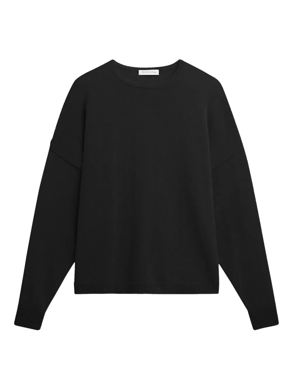 Свитер с круглым вырезом The Frankie Shop, черный
Свитер с круглым вырезом The Frankie Shop, черный
