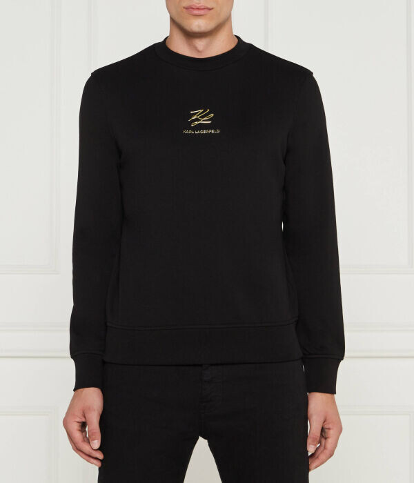 Толстовка Karl Lagerfeld Regular Fit с логотипом по центру, черный
Толстовка Karl Lagerfeld Regular Fit с логотипом по центру, черный